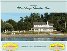 Tablet Screenshot of mackayeharborinn.com